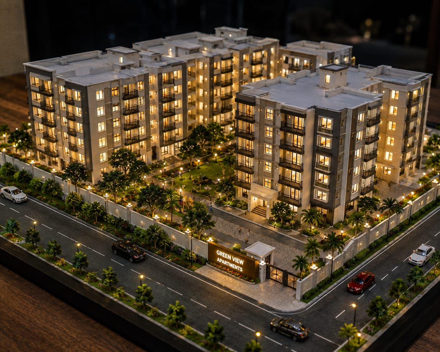 Green View scale model
